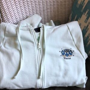 Vans mint green Zip-Up Hoodie